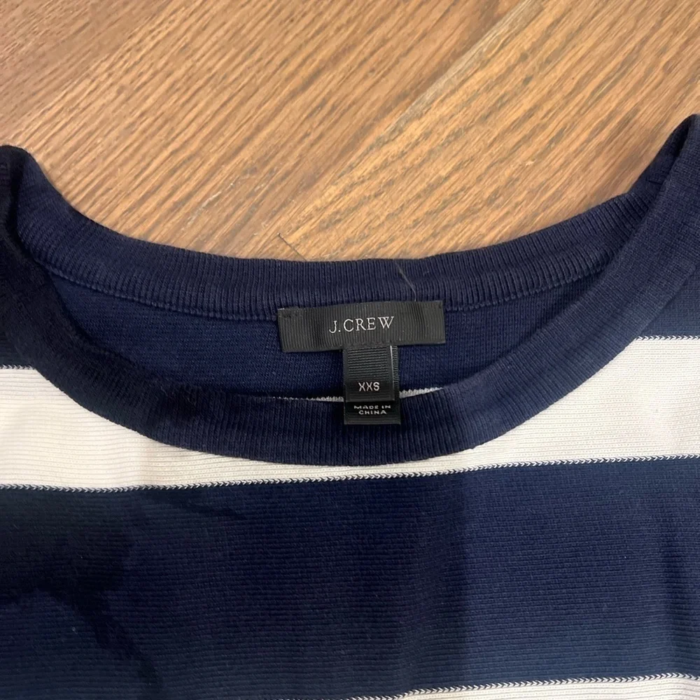 J.crew striped tee size XXS